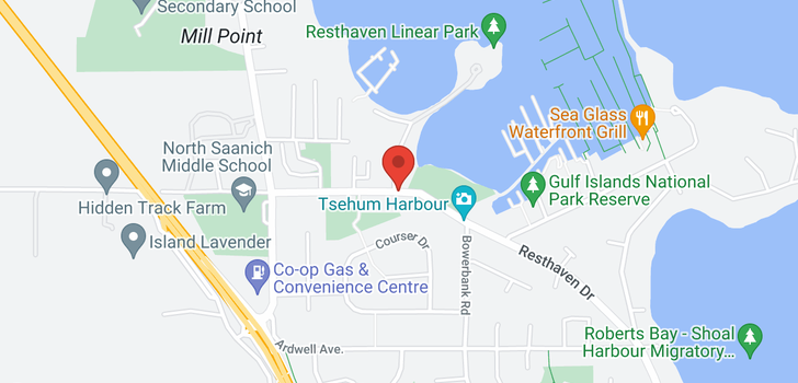 map of 105-10431 Resthaven Dr